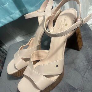 Kate Spade Blush Pink Heeled Sandals